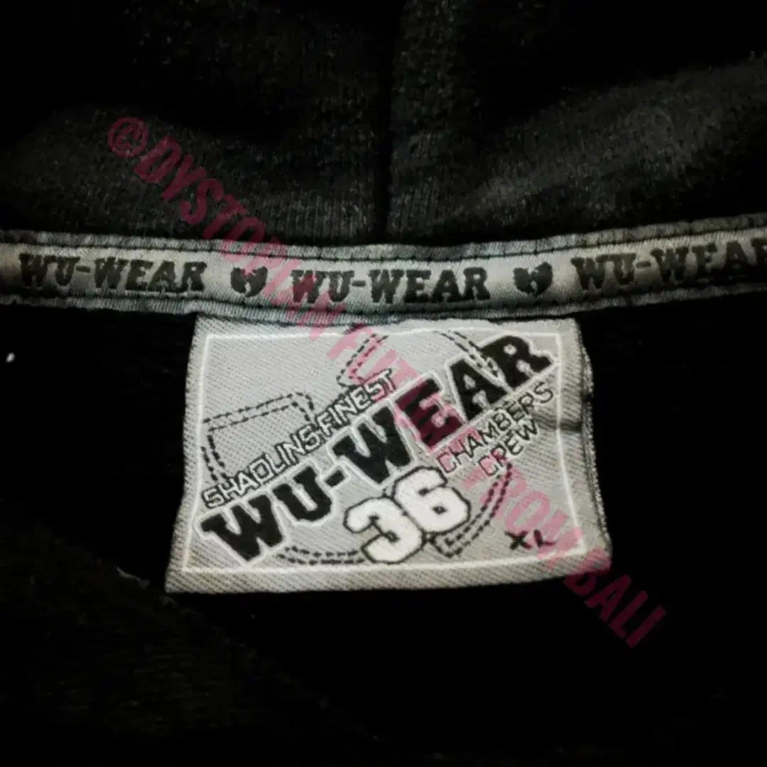 Hoodie Wu-Wear - Skull & Crossbones - Image 3 of 4