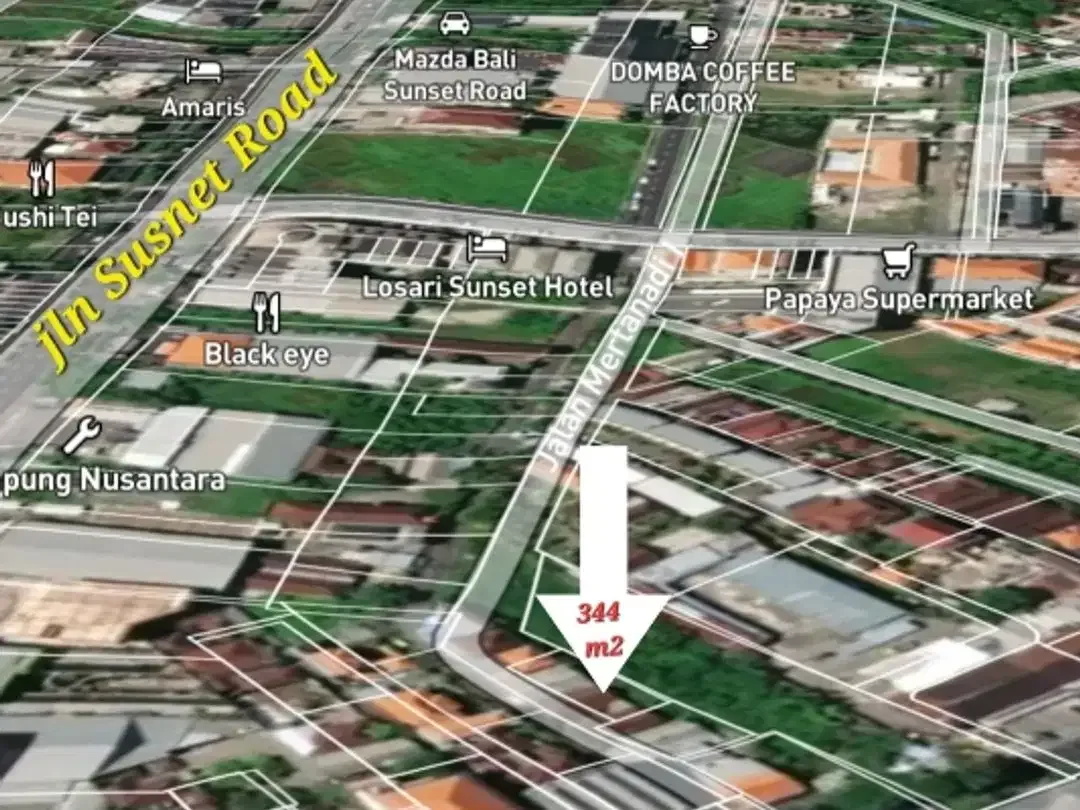 Tanah Bonus Bangunan di Mertanadi Kuta - Image 5 of 7