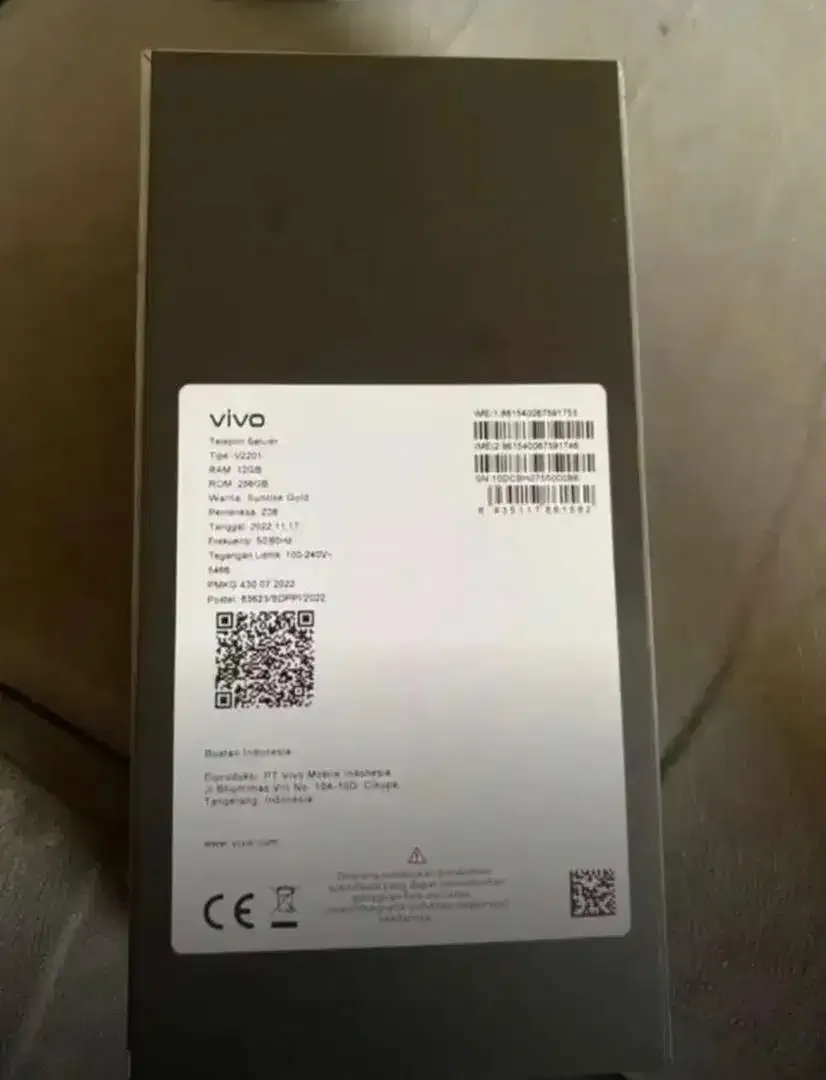 Vivo V25e fulset garansi panjang 256Gb Ram 12+8GB ( TT oke) - Image 3 of 3