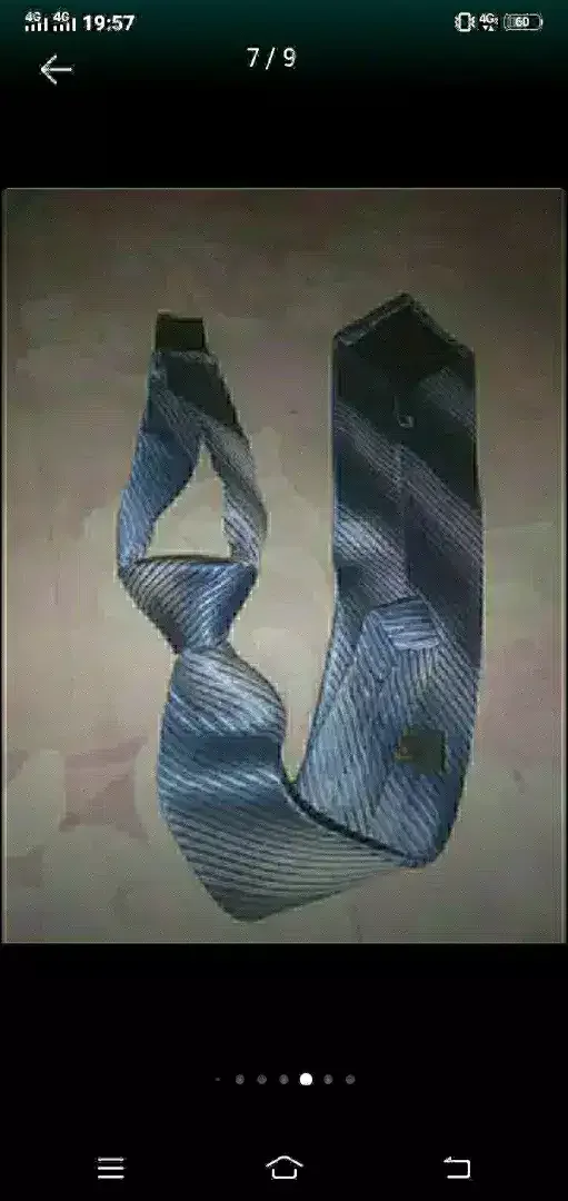 Dasi Formal Motif Salur lelaki dewasa - Image 8 of 8