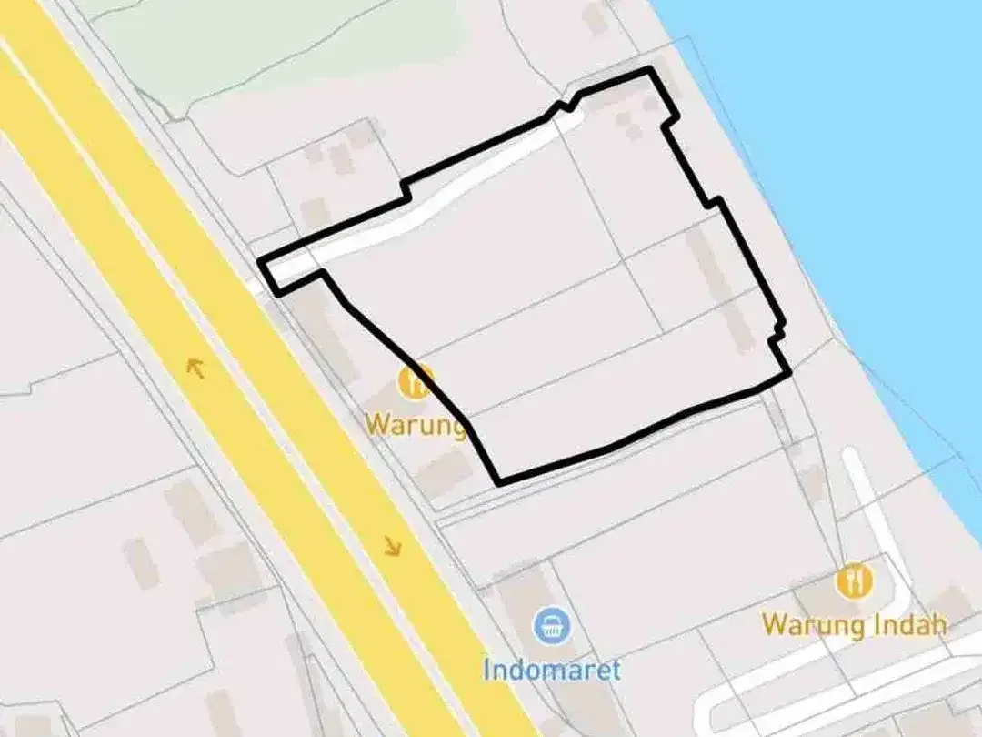 DIJUAL TANAH LOS PANTAI LEBIH, GIANYAR, BALI - Image 7 of 8