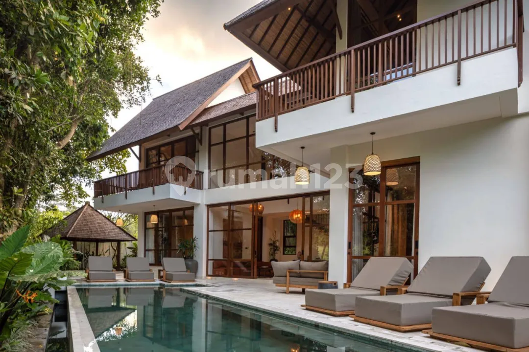 5 Bedrooms, Jungle View, Pool - Brand New Villa In Nuanu, Nyanyi - Image 2 of 4