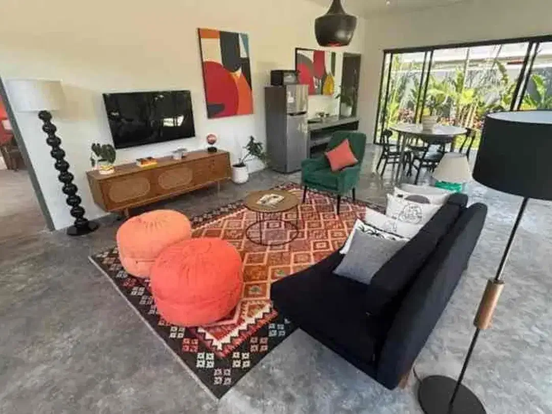 For sale leased hold 27 years villa kerobokan kedampang bali - Image 7 of 10