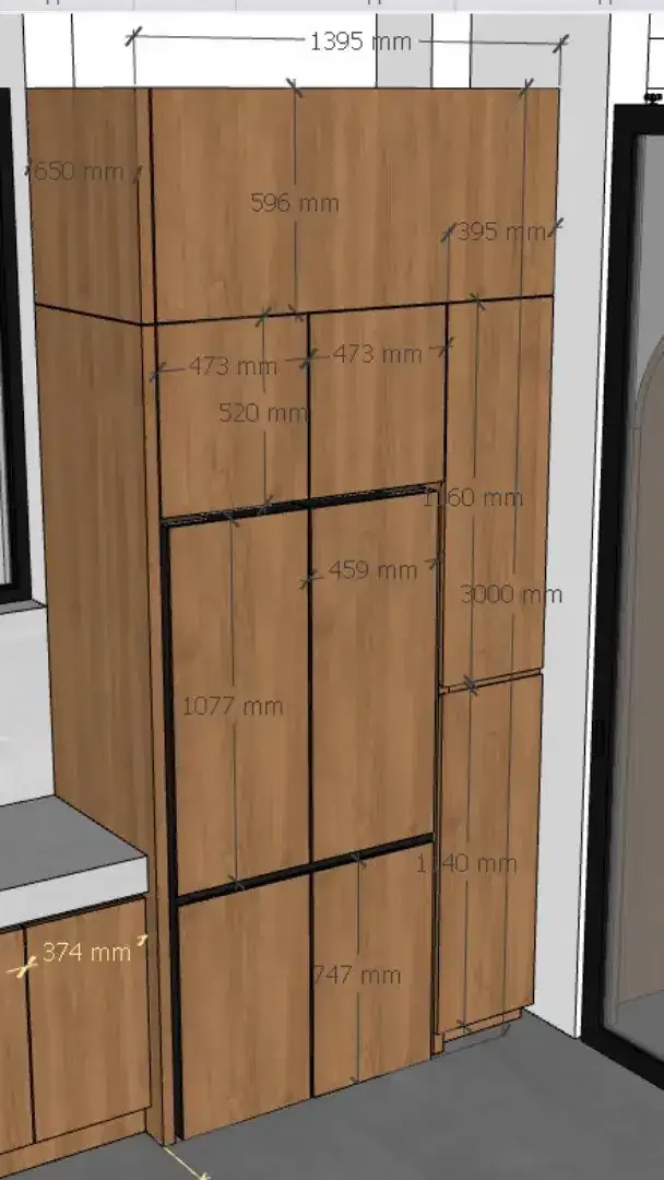 pintu,kusen,cendela,alemari bahan kayu jati - Image 3 of 3