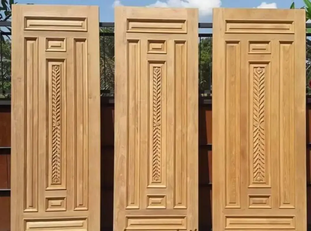 Pintu kusen bahan kayu jati - Image 7 of 10