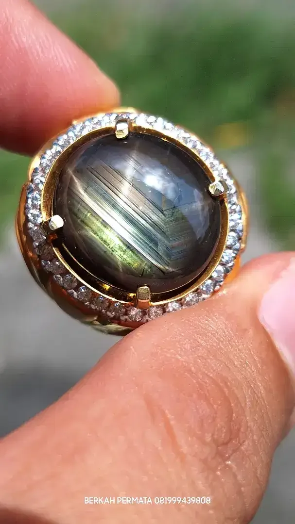 Bangsing kresnadana HQ / natural sapphire thailand serat junder - Image 7 of 8