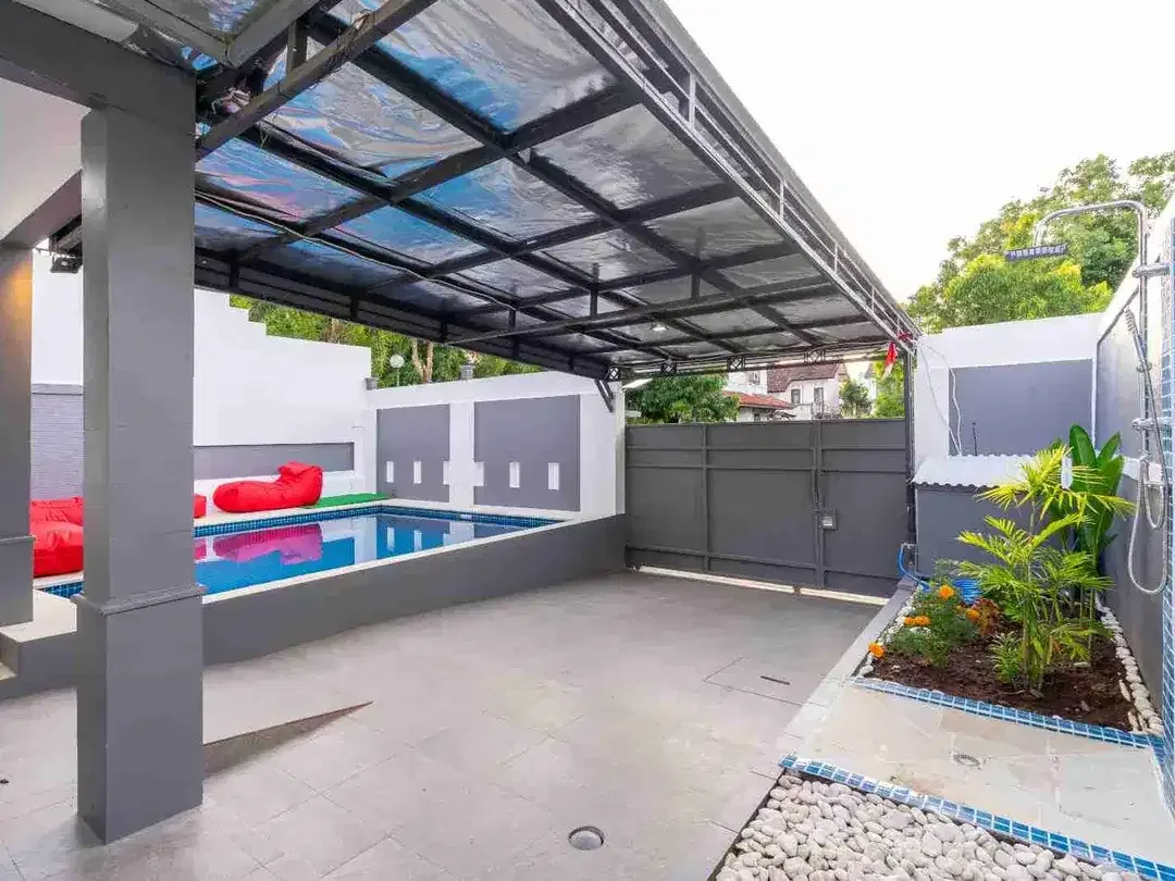 dijual villa 5 bedroom fully furnished cluster Sahadewa Pecatu indah resort kuta selatan badung bali - Image 2 of 10