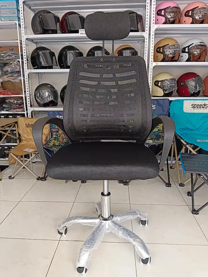 PROMO TERMURAH 350rb BARU- Kursi Kantor/Belajar/Kerja Hidrolik Putar - Image 2 of 4
