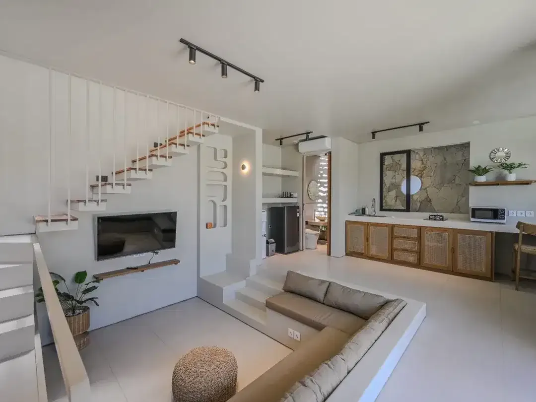 Villa Baru 2 Kamar Tidur dengan Pemandangan Laut di Pecatu untuk Disewa - Image 7 of 10