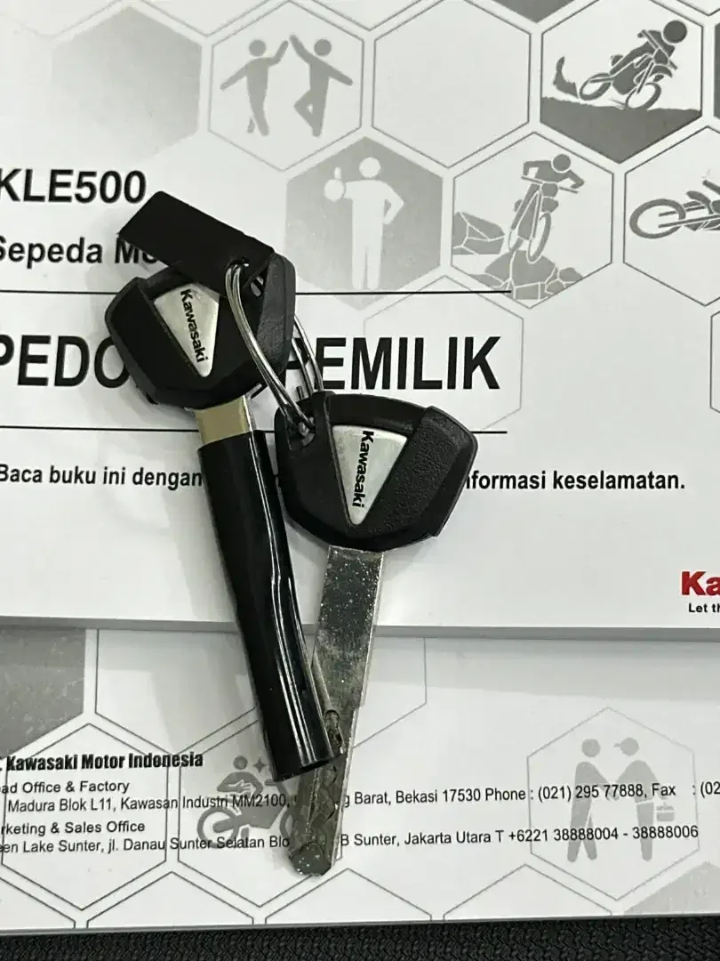 SIAP TOURING‼️ Kawasaki New KLE 500 2026 Gres Likenew Mustika Motoshop - Image 10 of 10