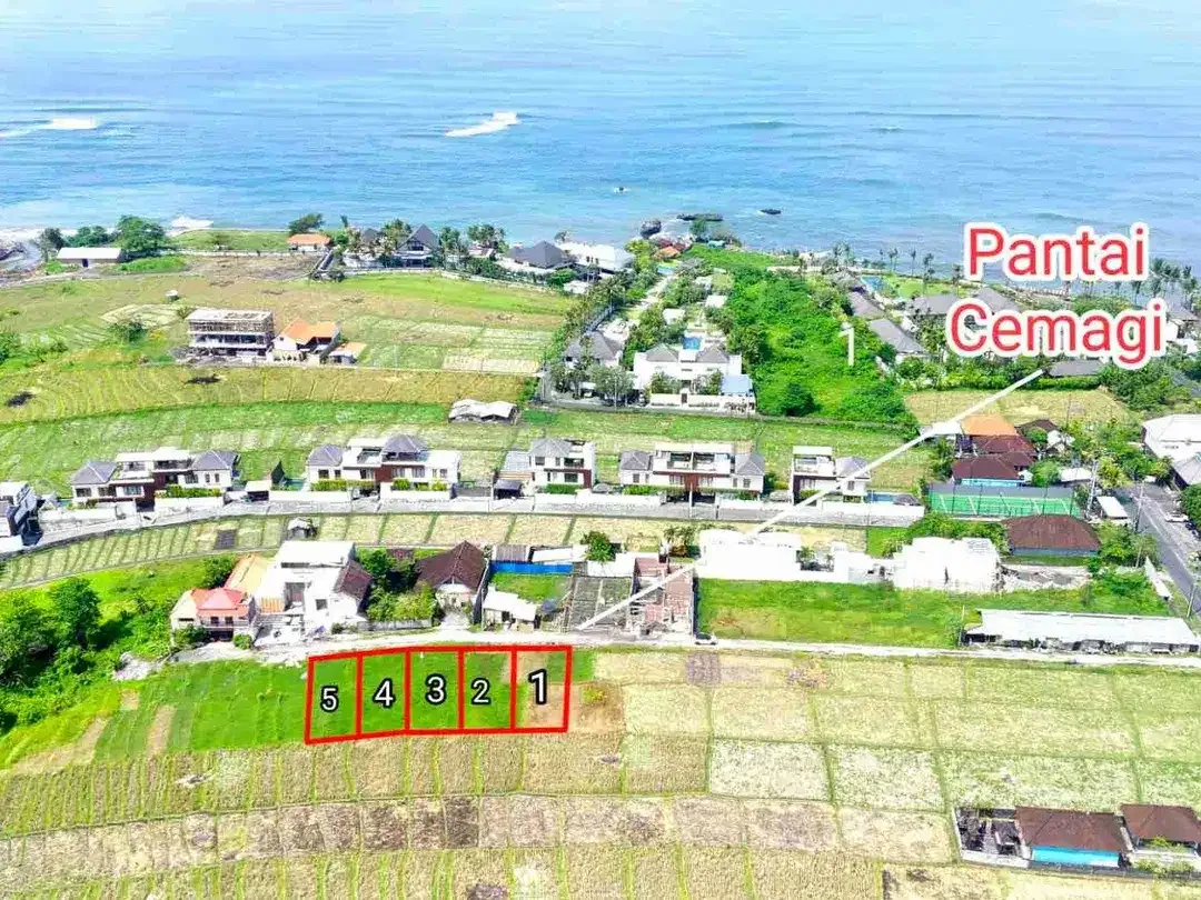 SALE!! TANAH PLOT KECIL 230m² DI KAWASAN PANTAI CEMAGI - Image 2 of 6