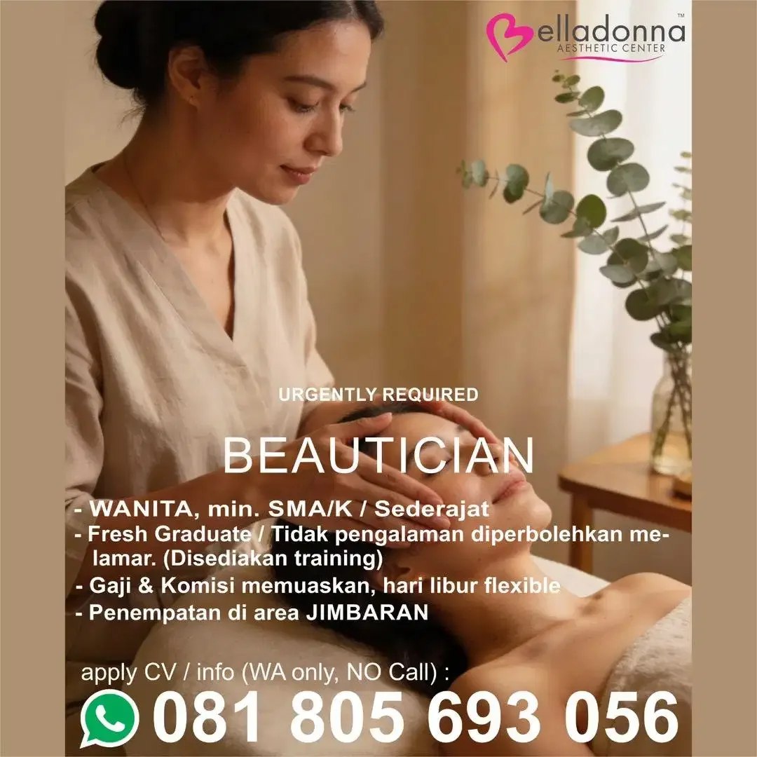 Beautician Klinik Kecantikan di Jimbaran Bali - Image 1 of 1
