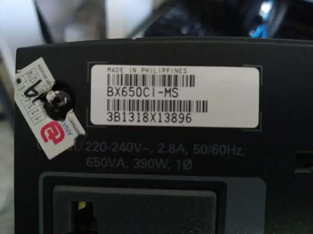UPS APC Back-UPS BX650CI-MS - Image 2 of 2