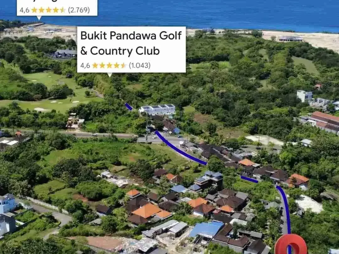 Dijual tanah di Jalan Utama Gunung Payung, Kutuh, Kuta Selatan, Badung - Bali. - Image 3 of 4