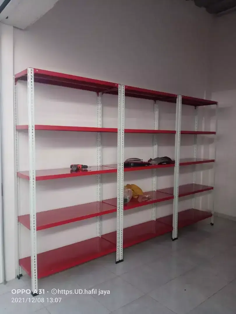 Jual rak besi siku lobang serbaguna - Image 1 of 2
