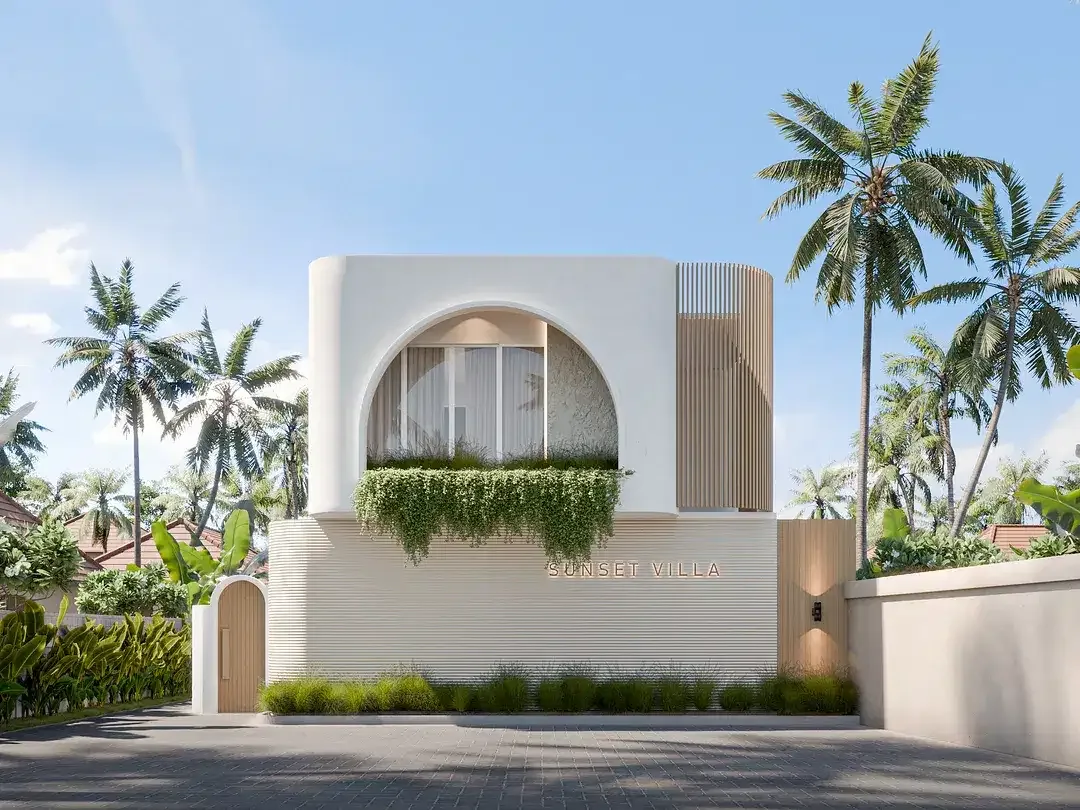 PROMO VILLA LOKASI PREMIUM POSISI PRIVATE DEKAT SUNSET ROAD - Image 2 of 7