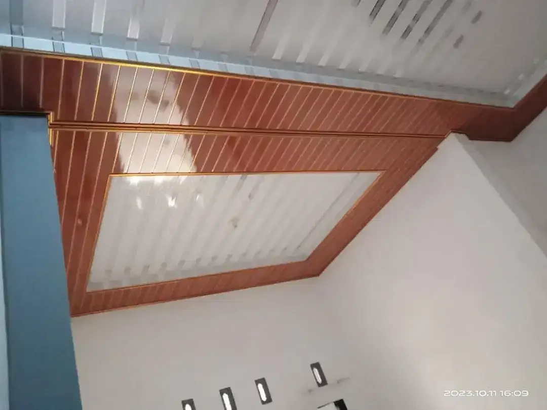 Plapon pvc terpasang rapi - Image 2 of 5