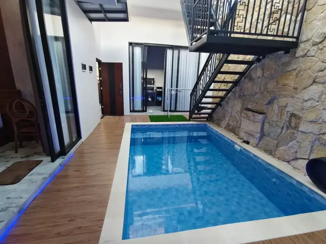 villa di taman griya jimbaran,pool, furnish, siap huni,strategis - Image 6 of 10