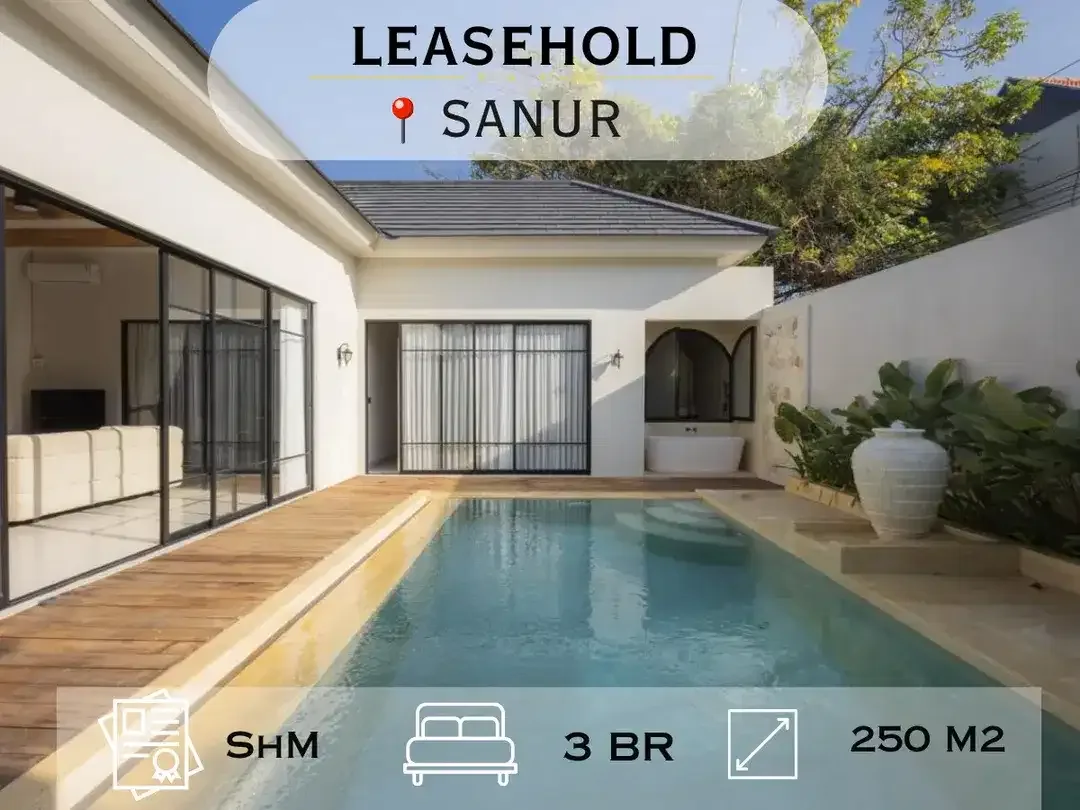 Luxury 3-Bedroom Villa For Sale – Batursari, Sanur Bali - Image 1 of 10