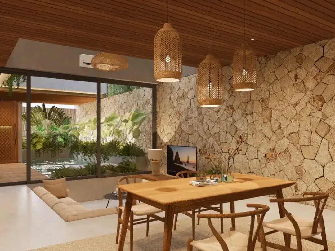 Exclusive 29-Year Leasehold Villa n Canggu with Private Pool, Walking Distance to Lifestyle Destinations – Modern Tropical Design - Image 2 of 10