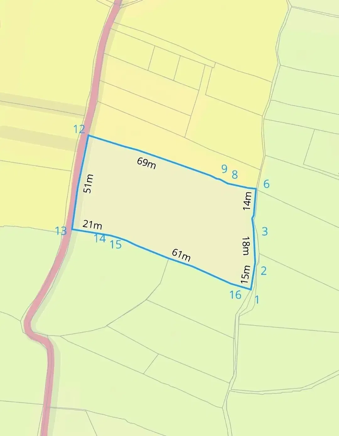 Tanah Murah Jl Pantai Berawa Canggu - Image 3 of 4