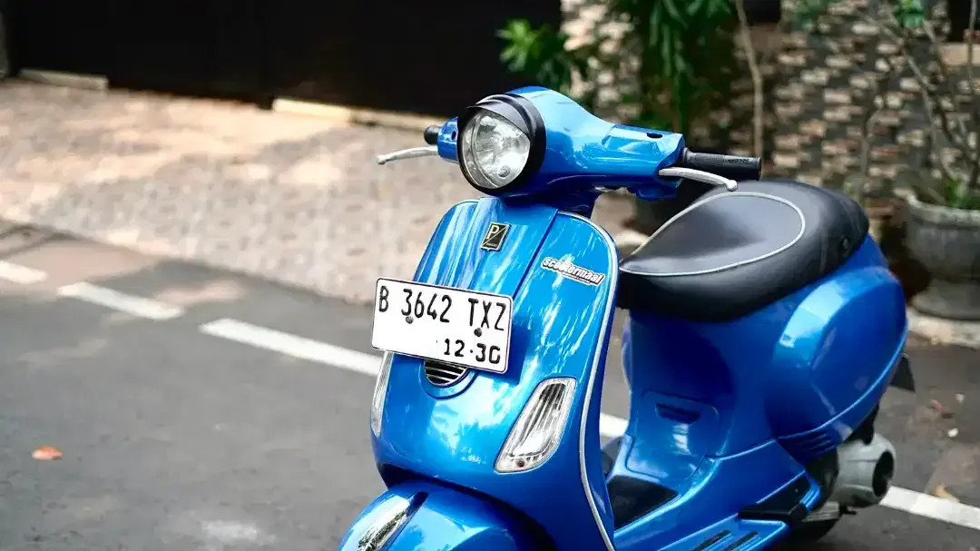 VESPA LX 150 3V 2013 BIRU - TERMURAH - Image 2 of 8