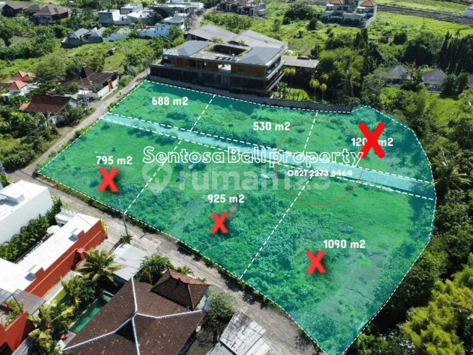 Tanah di Pererenan Canggu Akses Shortcut ke Pantai Lima Dekat Pantai - Image 2 of 4