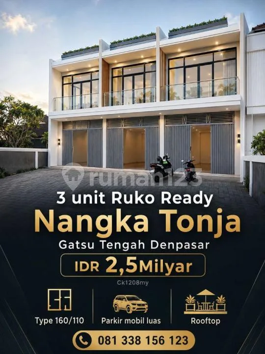 Jual Ruko Ready Area Gatsu Tengah Tonja Denpasar Bali - Image 1 of 4