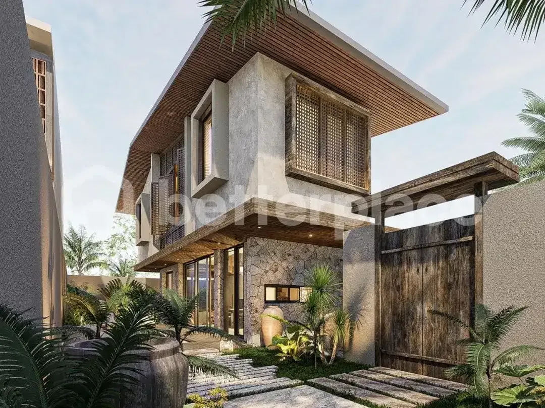 Modern Wabi Sabi Villa in Serene Kedungu – 3 Bedrooms Near the Beach - Image 1 of 9