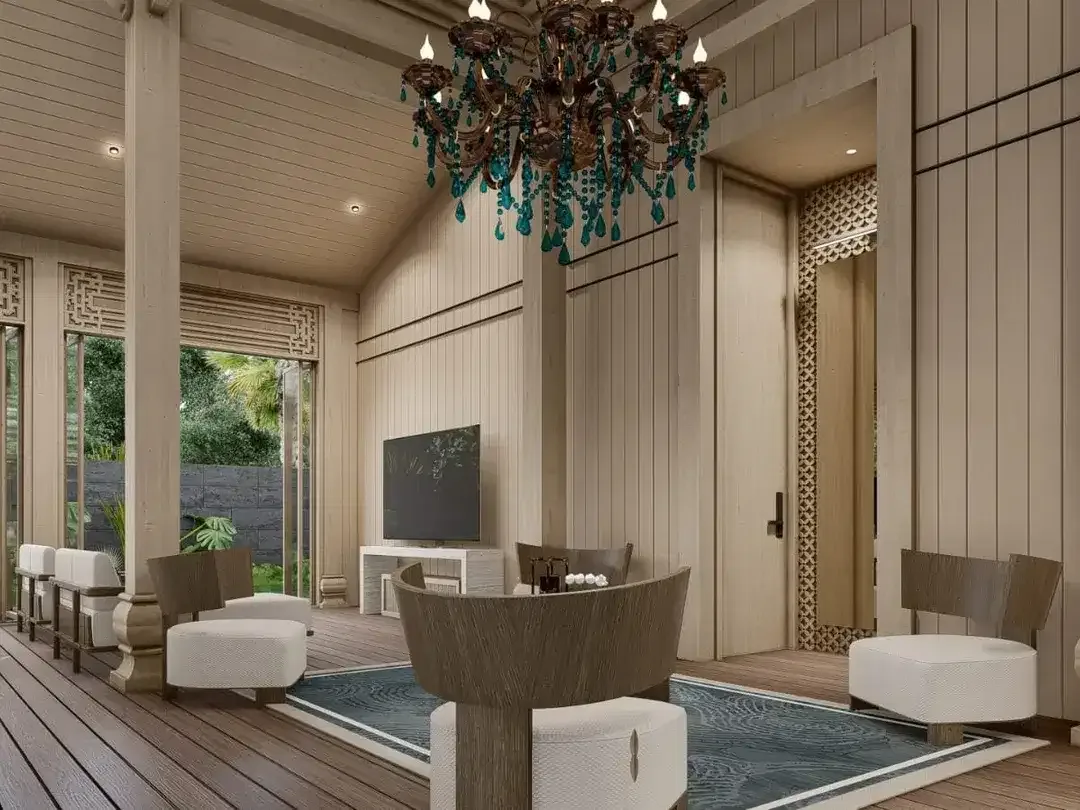 Freehold - Rare Riverside Heritage villa in Gated Berawa Enclave, Canggu, Bali - Image 4 of 10