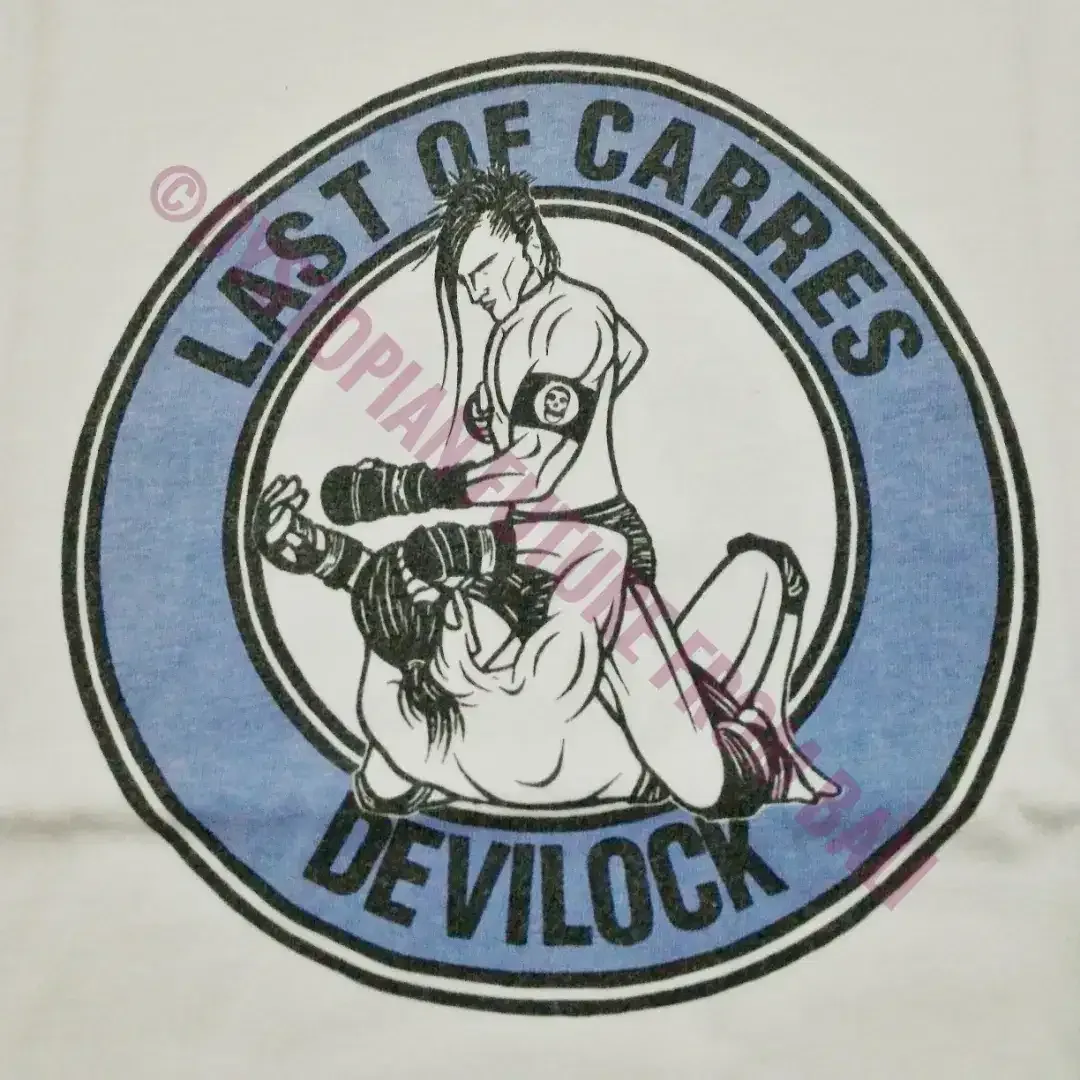 Rare Vintage 90's T-shirt Devilock Japan - Last Of Carres - Image 3 of 5