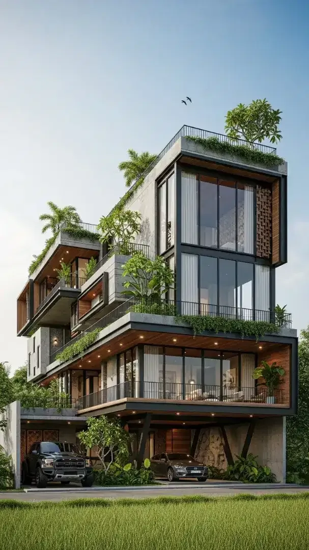 Taman exterior facade - jasa bangun arsitek - Image 3 of 4