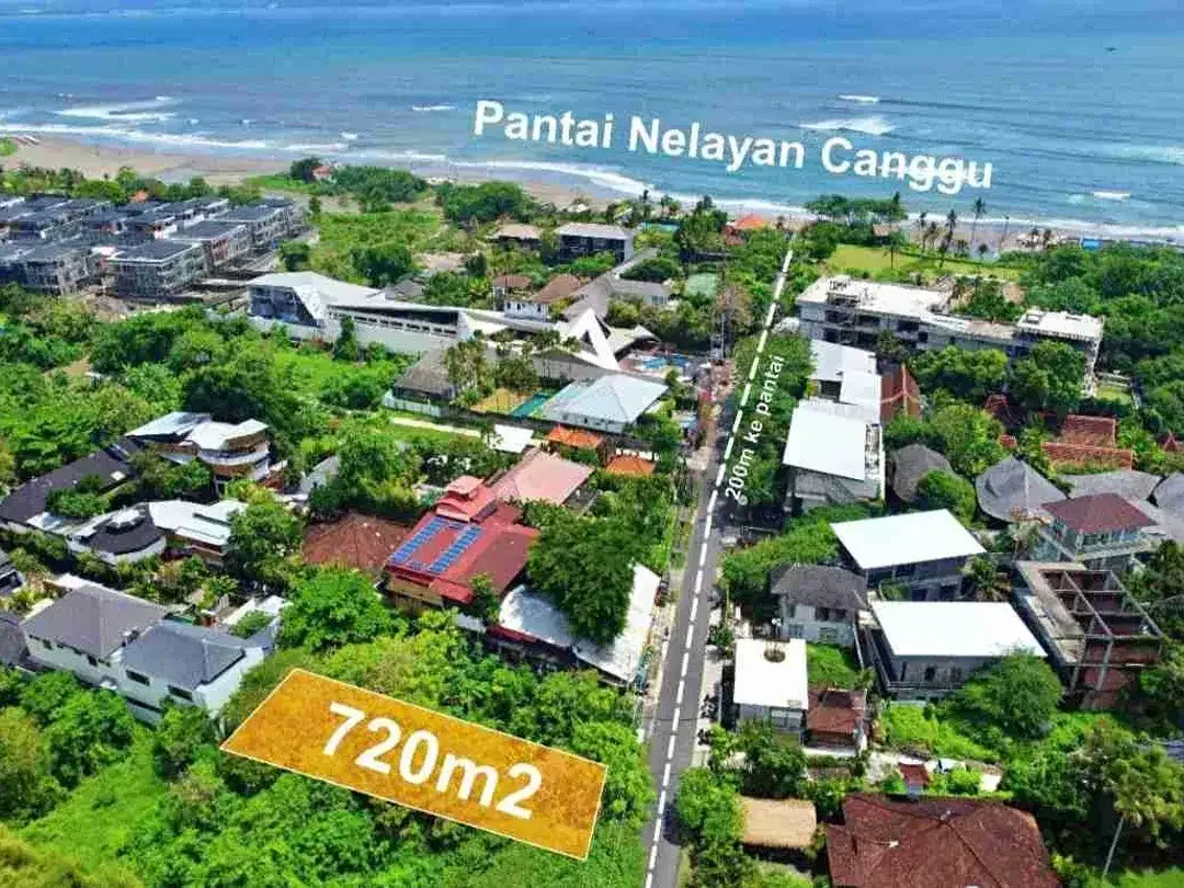 TANAH JALAN KAKI KE PANTAI NELAYAN CANGGU BALI - Image 2 of 6