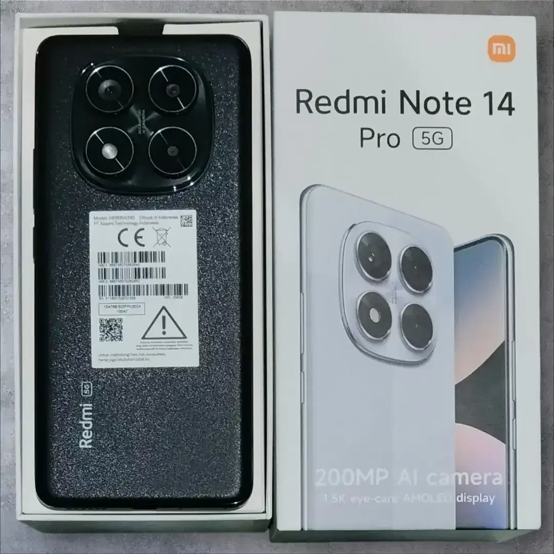 Xiaomi Redmi Note 14 Pro 5G 8/256 Istimewa Garansi On - Image 1 of 3