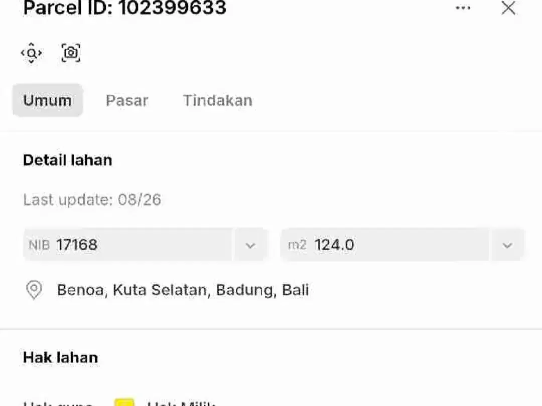 Dijual Tanah 124m2 Premium Di Nusa Dua Bali - Image 6 of 6