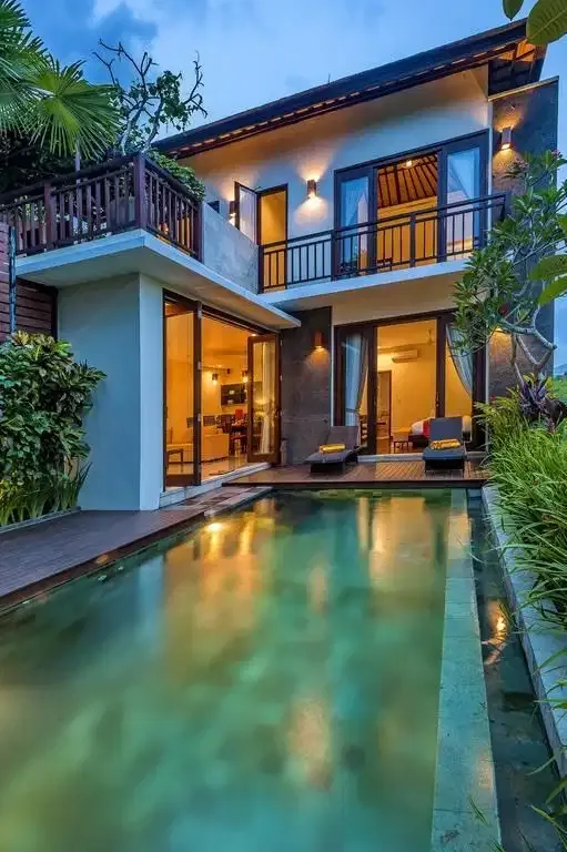 Villa di canggu,kawasan villa,view sawah, sunset,lokasi strategis - Image 6 of 10