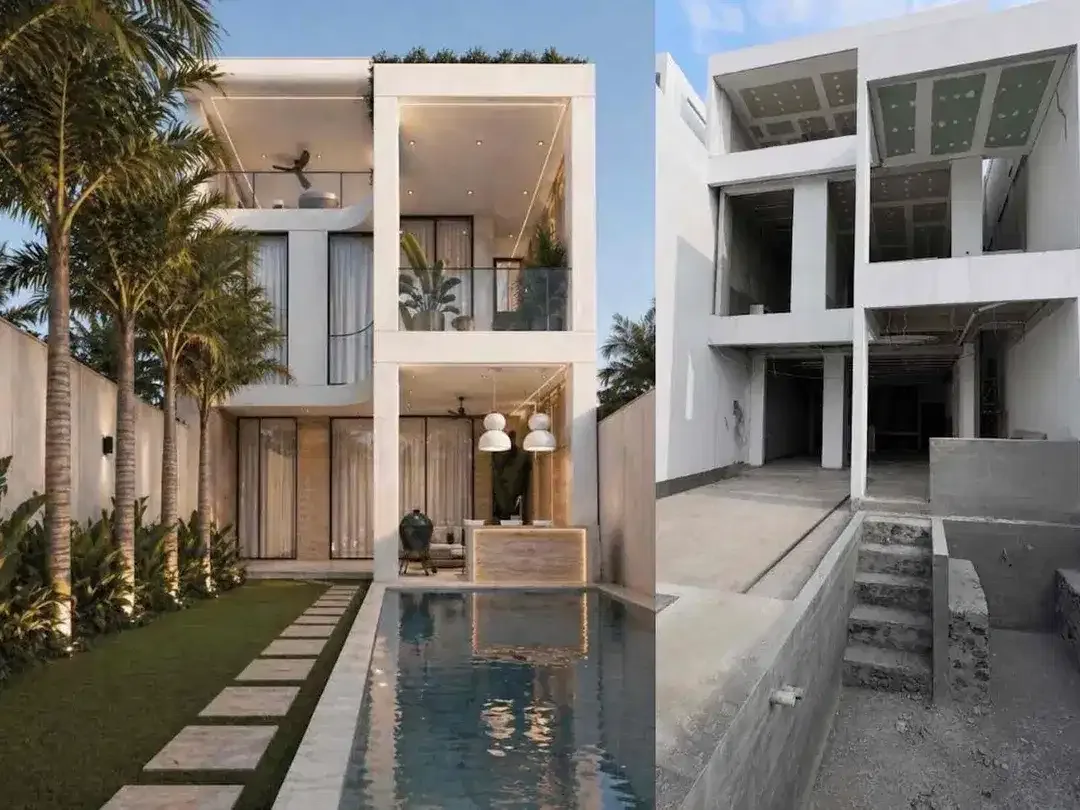 Brand New Luxury Villa Leasehold 30 Years Exclusive 10 Villa Complex seseh Canggu bali - Image 3 of 9