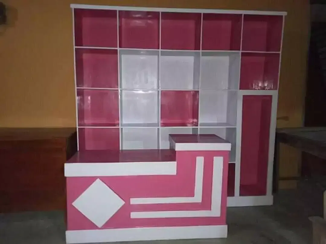 (solusi belanja hemat) Rak LAUNDRY.SET RAK LAUNDRY DAN MEJA KASIR - Image 1 of 1