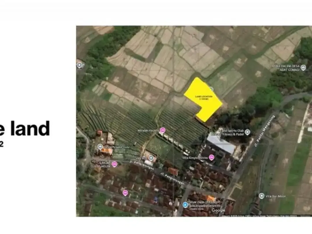 LEASEHOLD TANAH DEKAT PANTAI CEMAGI MENGWI BADUNG - Image 9 of 10
