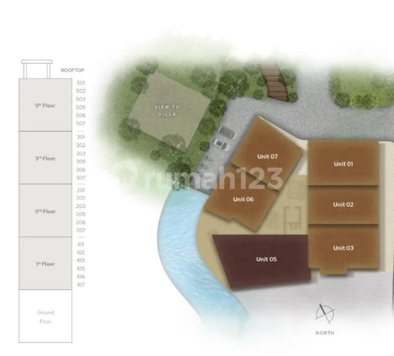 Apartment Baru Full Fasilitas Dekat Pantai Batu Bolong - Image 2 of 4
