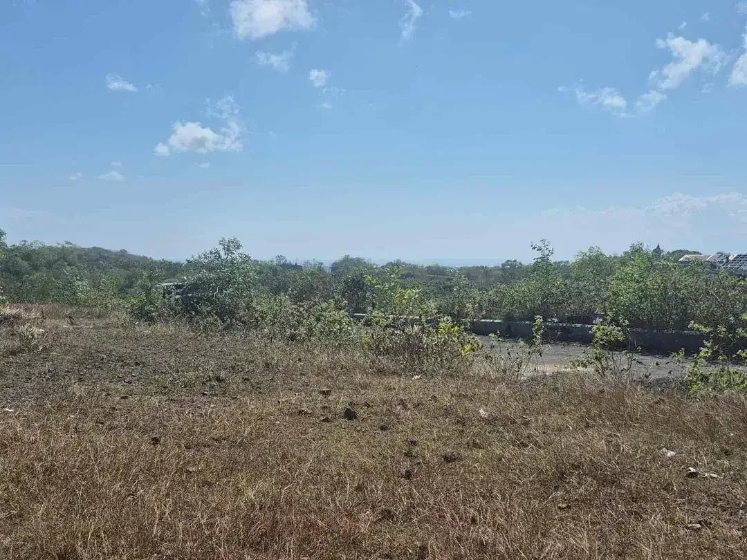 Lahan kosong harga di bawah pasaran lokasi Ungasan dengan View patung GWK - Image 3 of 7
