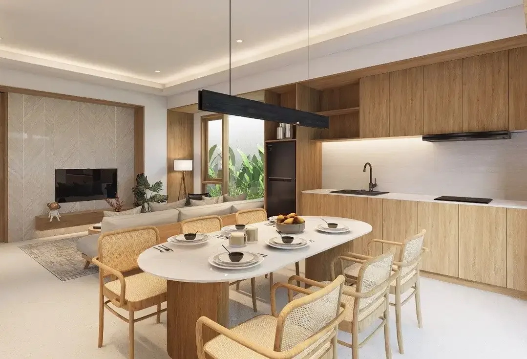 villa view sawah di pusat kota Renon,Sanur, Denpasar,harga perdana - Image 4 of 10