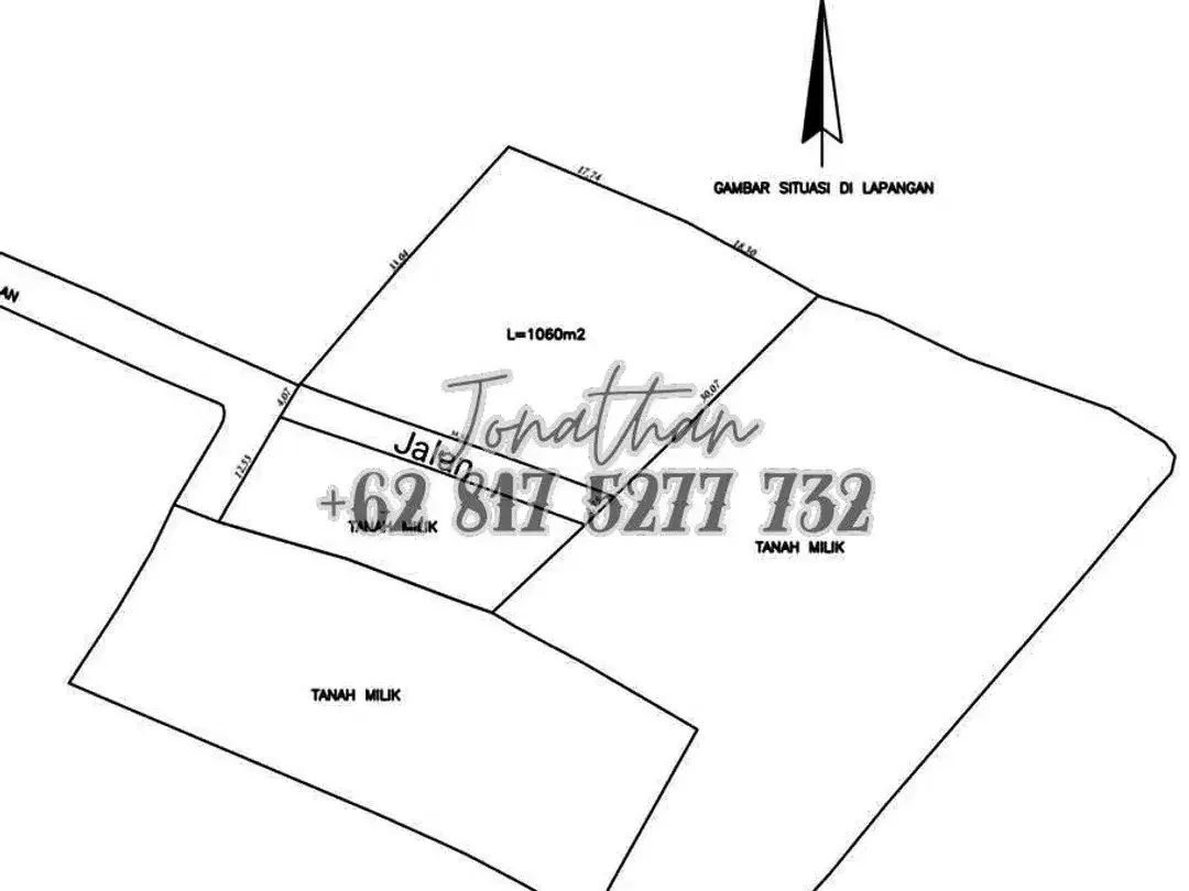 Dijual Tanah View Sawah Zona Wisata di Pantai Nyanyi Tabanan Bali - LSADT - Image 6 of 10