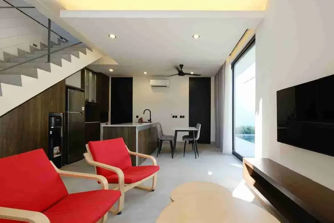 dijual villa baru lantai 2 lokasi semer kerobokan - Image 6 of 10