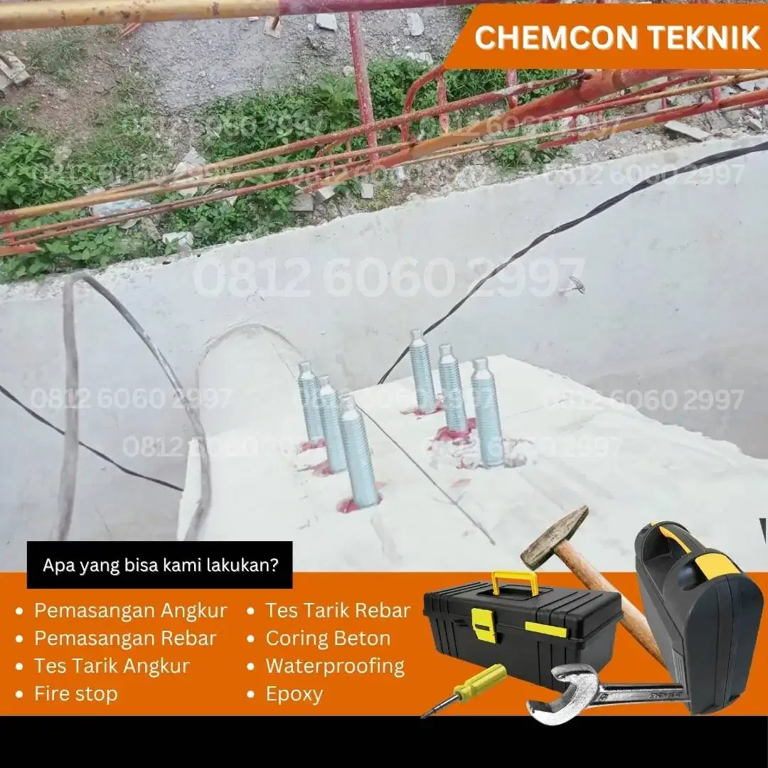 # Jasa Pemasangan Angkur Chemical | M8–M24 | Tanam Angkur Beton - Image 4 of 5