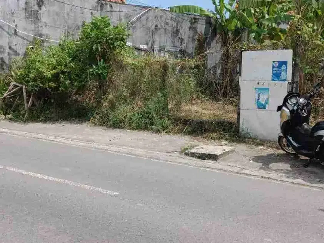 Di jual tanah pinggir jalan brawa Canggu dekat atlas beach, cocok untuk segala usaha resto, minimarket dll - Image 3 of 9
