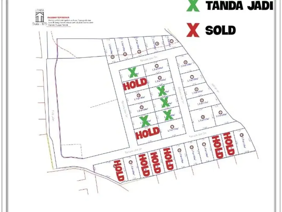 TANAH SEWA 100M2 JANGKA 25 TAHUN JL. KEBO IWA UTARA PADANGSAMBIAN KAJA DENPASAR BALI - Image 2 of 6