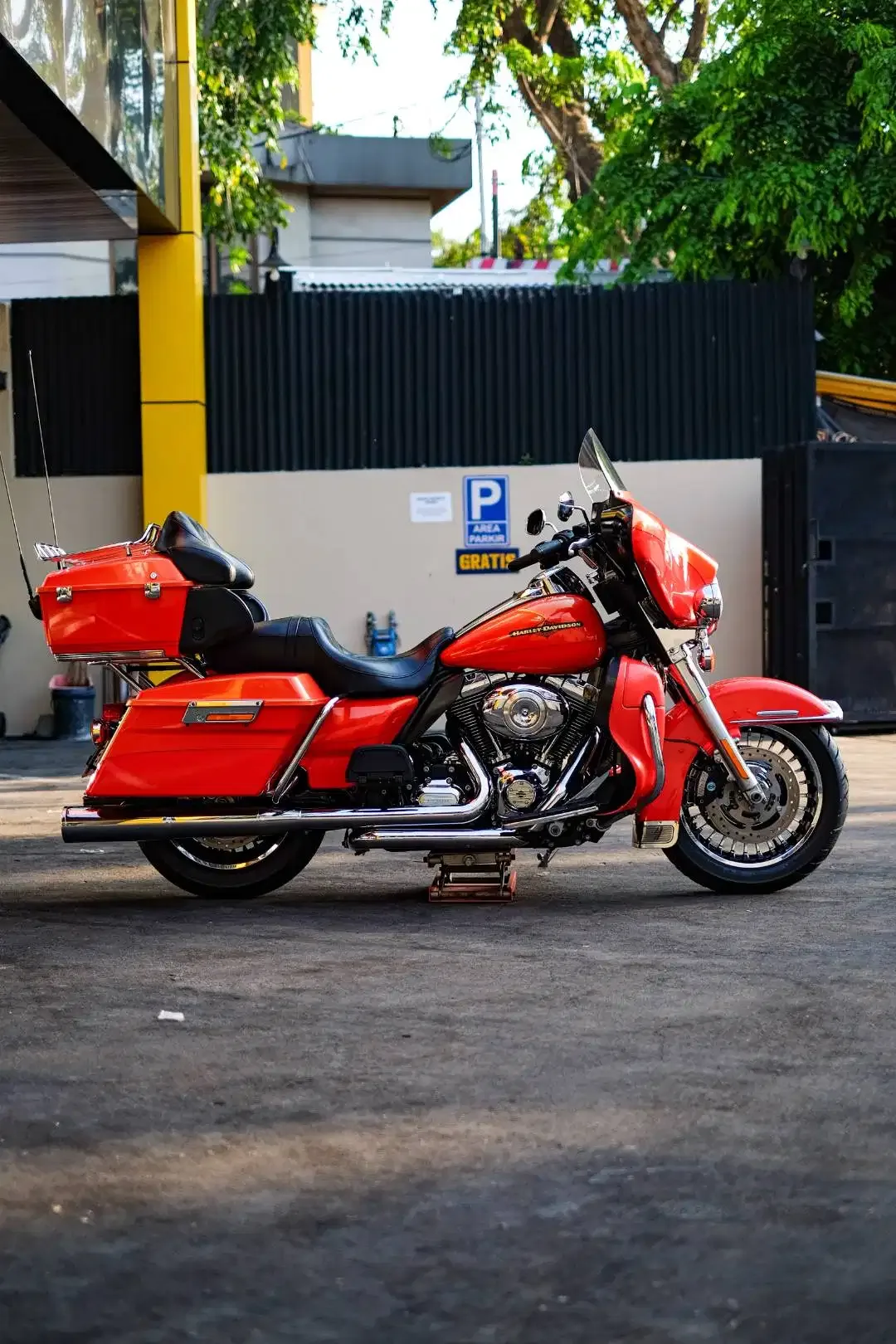 HARLEY DAVIDSON ULTRA LIMITED 2012 TEQUILA ORANGE FULL PAPER MABUA - Image 6 of 10