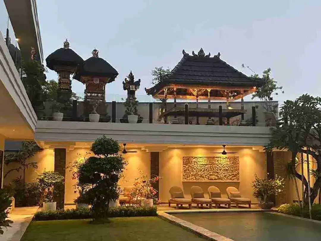 DIJUAL / FREEHOLD : Modern Villas 7 Beds, Paddie View, Batu Bolong, Canggu, Bali - Image 6 of 10