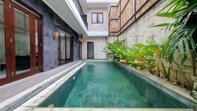 Dijual Villa Modern View Sawah & Akses Jalan Lebar di Area Kerobokan - Image 10 of 10